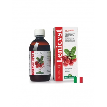 Формула за уринарен комфорт с Червена боровинка 4000 mg и Мечо грозде 400 mg, Lenicys, 200 ml
