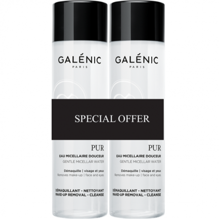 Galenic ПРОМО Pur Демакиираща мицеларна вода 2 х400 ml