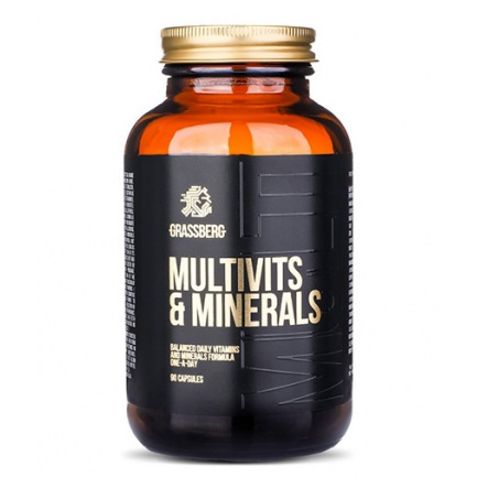 GRASSBERG Multivits & Minerals / 90 Caps