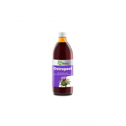 Грижа за черния дроб - Бял трън, сироп 500 ml EkaMedica