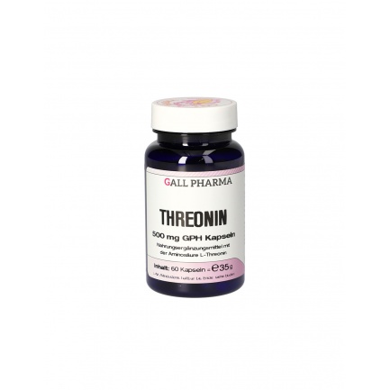 Грижа за костите и мускулите - L-Треонин (Threonin),500 mg х 60 капсули
