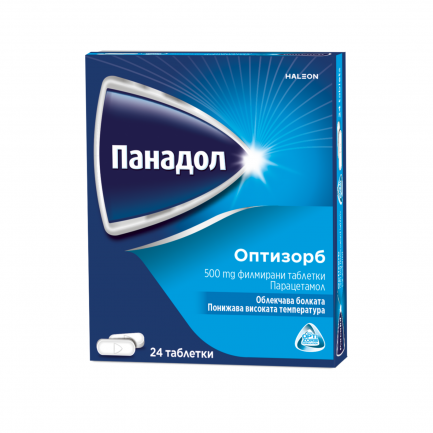 GSK Панадол Оптисорб 500мг х24 таблетки 