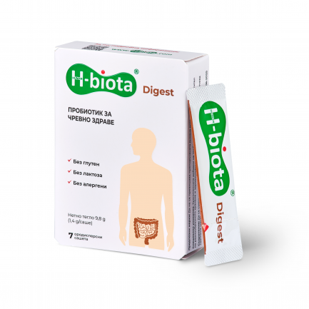 H-biota Digest Пробиотик за чревно здраве х7 сашета