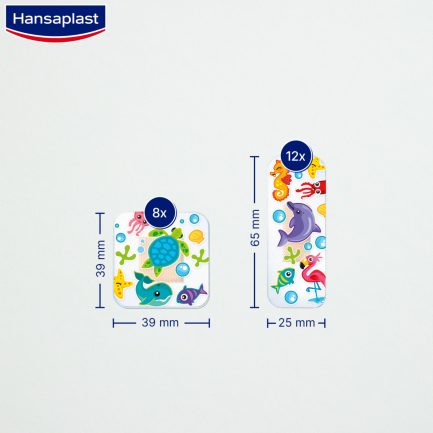 Hansaplast Aqua Protect Детски пластири x20 броя