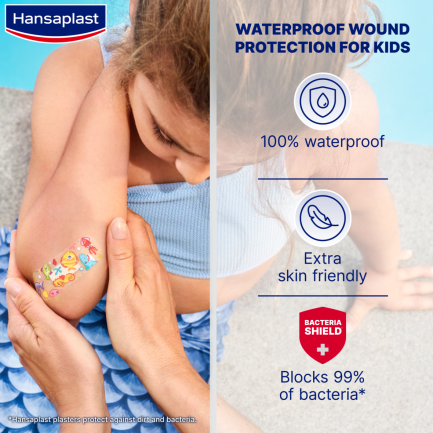 Hansaplast Aqua Protect Детски пластири x20 броя