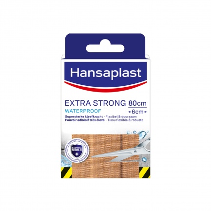 Hansaplast Пластир Супер здрав 80 х6 cm х8 броя