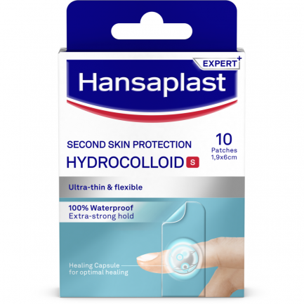 Hansaplast Пластир Втора кожа 19 х60 mm х10 броя