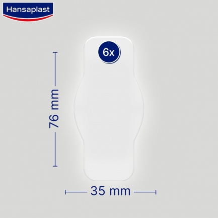 Hansaplast Пластир Втора кожа х6 броя