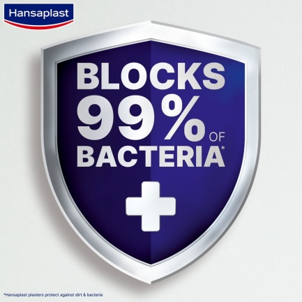 Hansaplast Sensitive пластири XL 6 cm х7 cm х5 броя