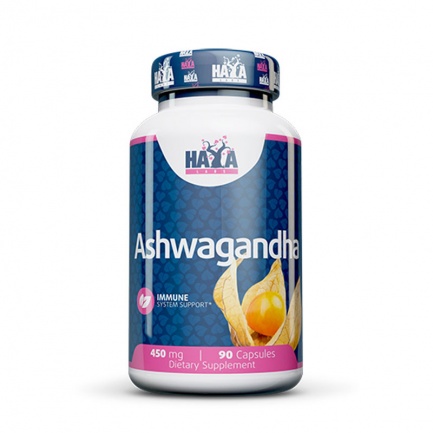 Haya Labs Ашваганда 450 mg х90 капсули