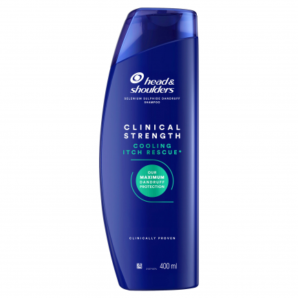 Head & Shoulders Clinical Strength Anti-Itch Шампоан с рецептурна сила за упорит пърхот и себореен дерматит 400 ml