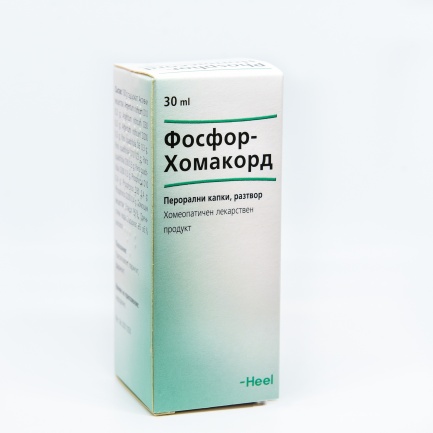 Heel Фосфор-Хомакорд перорални капки 30 ml