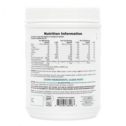 Хидролизиран Колаген (6 Типа) Прах Collagen Peptides – NaturesPlus (364 гр)