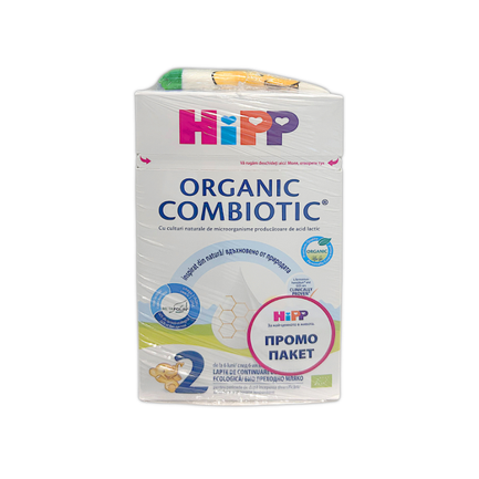 Hipp 2105 Combiotic 2 Адаптирано мляко 800g + ПОДАРЪК зелен