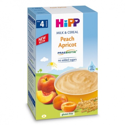 Hipp 2983 Био Млечна каша праскова и кайсия 250 гр.