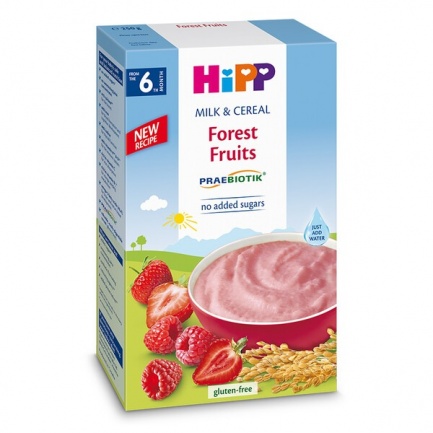 Hipp 3221 Био Млечна каша горски плодове 250 гр.