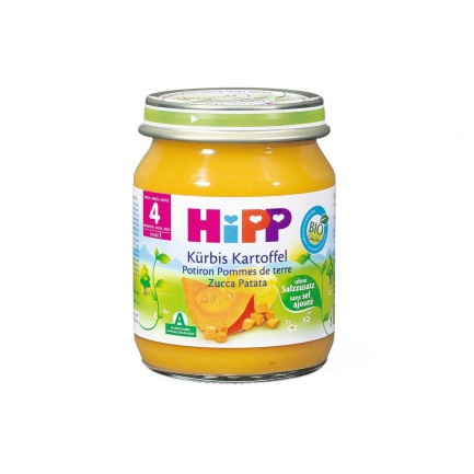 Hipp 4043 Пюре от тиква с картофи 125гр.