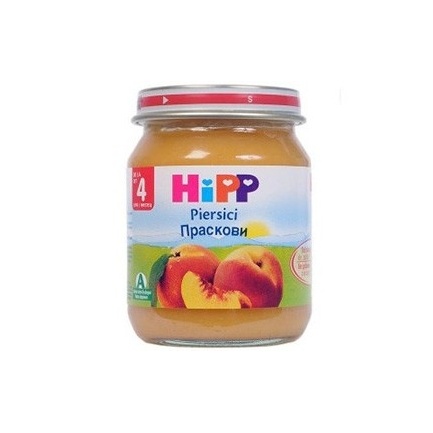 Hipp 4202 Био Пюре от праскови 125 гр.