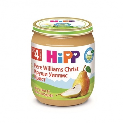Hipp 4262 Био Пюре от круши 125 гр.
