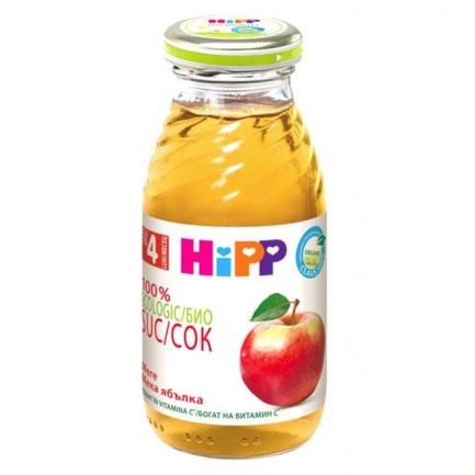 Hipp 8012 Био Сок от мека ябълка 200 ml