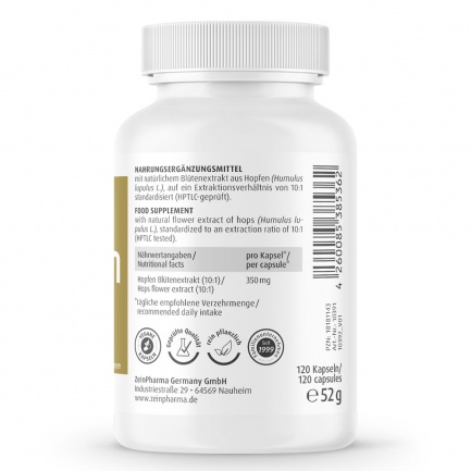 ХМЕЛ / HOPS – ZeinPharma (120 капс)