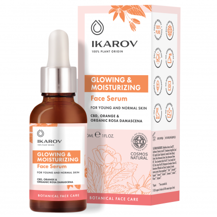 Ikarov Озаряващ и овлажняващ серум за лице 30 ml
