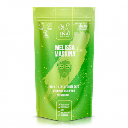 Ina Essentials MASKINA™ Натурална глинена маскина с брашно от Био Маточина 60 g