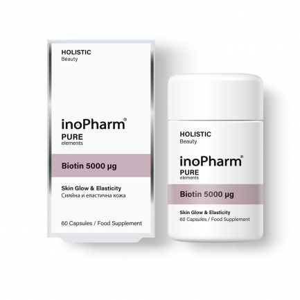 InoPharm Биотин 5000 μg х60 капсули