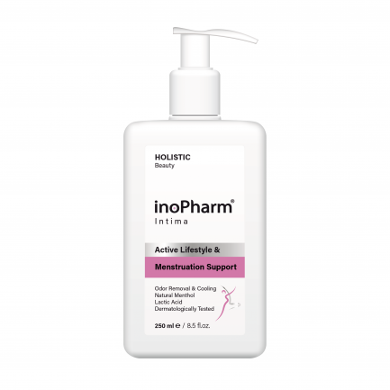 InoPharm Intima Измивен гел при активен живот и менструация 250 ml