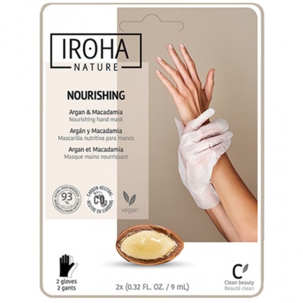IROHA Nature Омекотяващи ръкавици за ръце х1 чифт