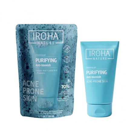 IROHA Nature Почистващ гел със салицилова киселина 150 ml