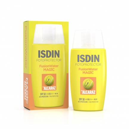 ISDIN Fotoprotector Fusion Water MAGIC by ALCARAZ SPF50 Ежедневен флуид с ултра лека текстура 50 ml