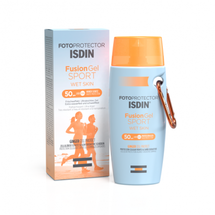 ISDIN Fotoprotector Fusion Gel Sport SPF50+ Слънцезащитен гел за тяло за активно спортуващи 100 ml