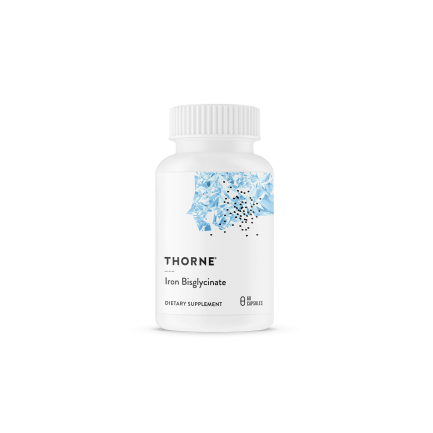 Желязодефицитна анемия - Желязо (бисглицинат),25 mg х 60 капсули Thorne