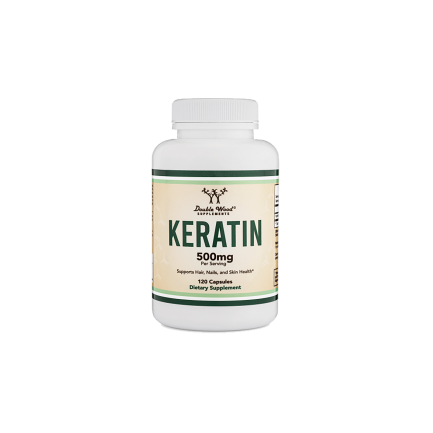 Keratin/ Кератин, 120 капсули Double Wood