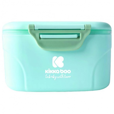 KikkaBoo Кутия за сухо мляко с лъжичка 160 g - Синя