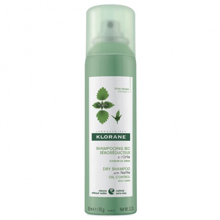 Klorane Себорегулиращ сух шампоан с коприва за мазна коса 150 ml