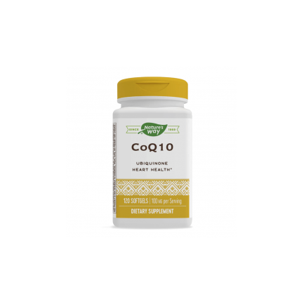 Коензим Q10 (Убихинон) за здраво сърце, 100 mg, 60 софтгел капсули
