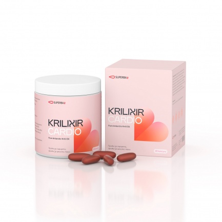 Krilixir Cardio Грижа за сърцето x30 капсули