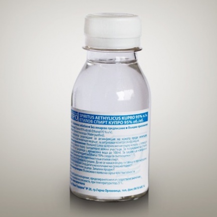 Купро Етилов спирт 95% 100 ml