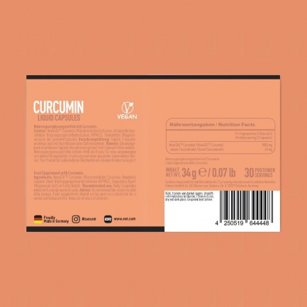 КУРКУМА / CURCUMIN - ESN (60 течни капсули)