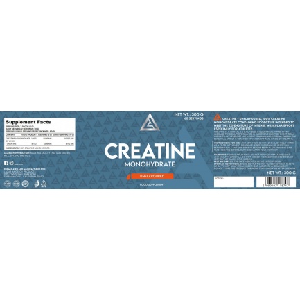 LA Creatine Monohydrate Powder/ 300 gr