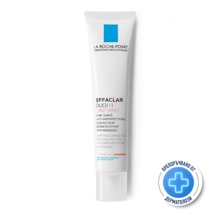 La Roche-Posay Effaclar Duo(+) Unifiant Коригиращ оцветен крем - светъл цвят х40 мл