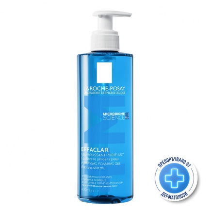 La Roche-Posay Effaclar +M Почистваща гел-пяна за лице за мазна и чувствителна кожа 400 ml