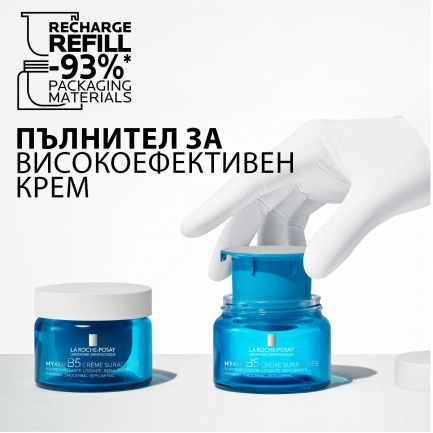 La Roche-Posay Hyalu B5 Високоефективен крем 50 ml - пълнител
