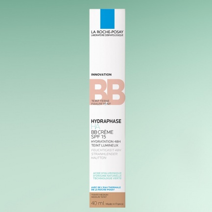La Roche-Posay Hydraphase HA SPF15 Тониран крем - среден 40 ml