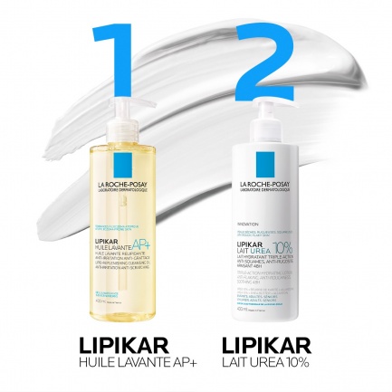 La Roche-Posay Lipikar Lait Urea 10% Хидратиращо мляко против лющене и груба кожа 400 ml