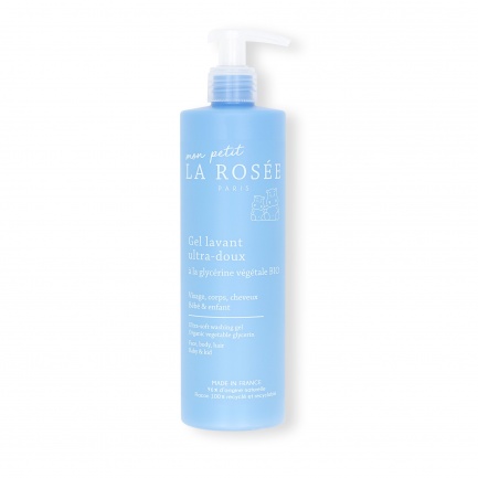 La Rosée Ултра - нежен измиващ гел с органичен растителен глицерин 400 ml