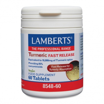 Lamberts Куркума с Бързо освобождаване х60 таблетки