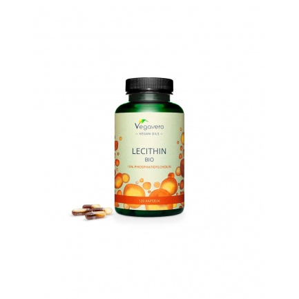Lecithin Bio - Лецитин био, 120 капсули Vegavero